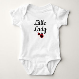 Little Lady Ladybug Baby One Piece Bodysuit