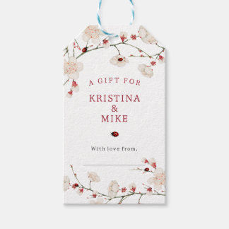 Little Ladybug Baby Shower Display Shower Gift Tags