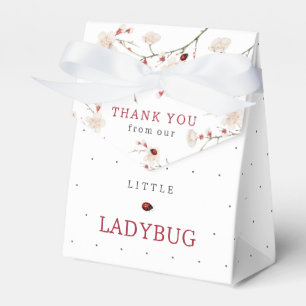 Little Ladybug Baby Shower Favour Box