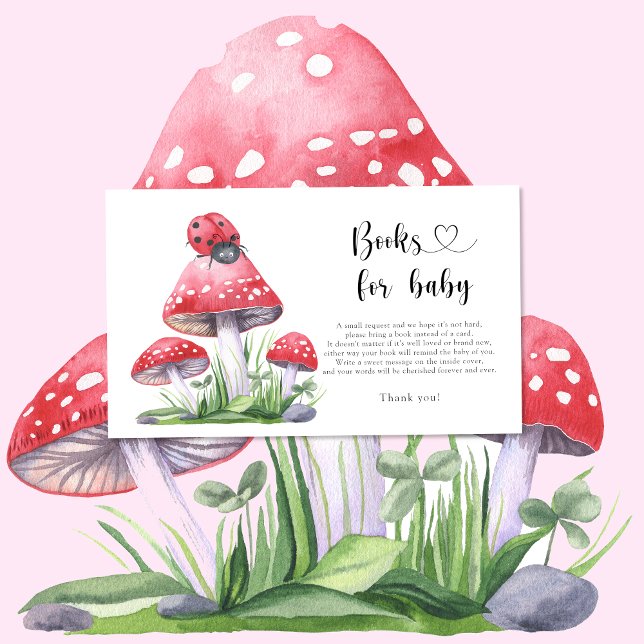 Little ladybug - books for baby enclosure card (Creator Uploaded)