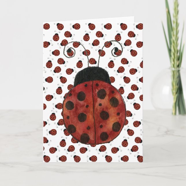 Little Ladybug Card (Front)