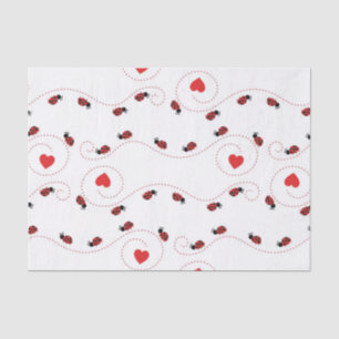 Little ladybug pattern party tissue tissue paper