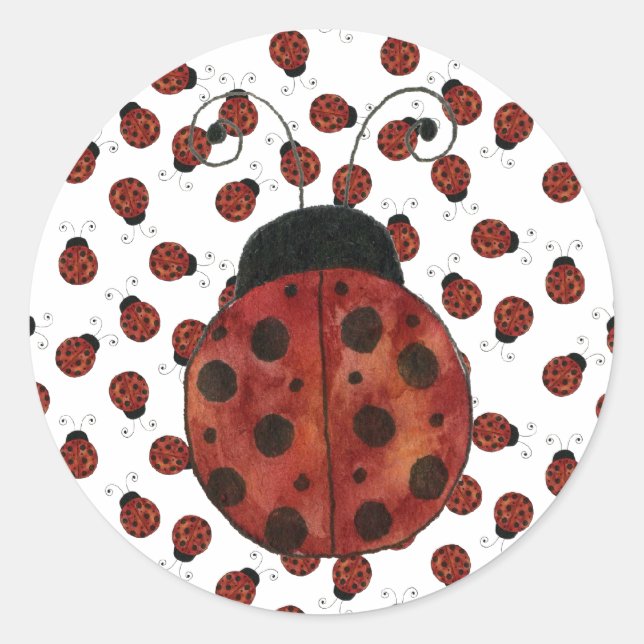 Little Ladybug Sticker (Front)