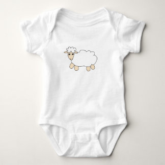Little Lamb Baby Bodysuit