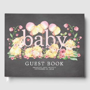 Little Lamb Baby Shower Guest Book