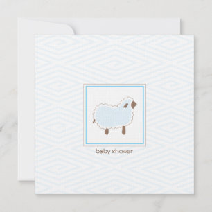 Little Lamb Baby Shower Invitation