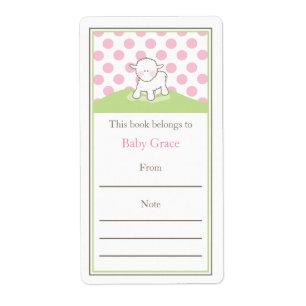Little Lamb Bookplate