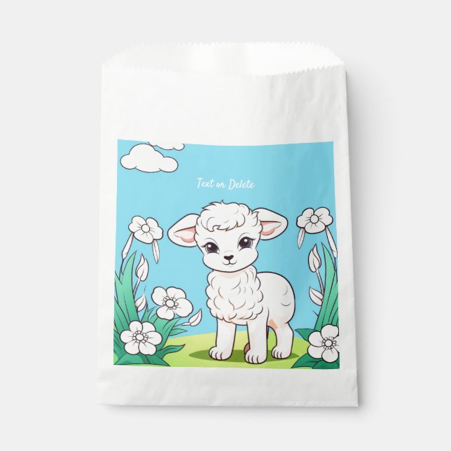 Little Lamb Favour Bags (Front)