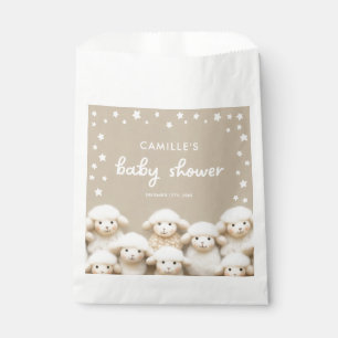 Little Lamb Gender Neutral Baby Shower Favour Bags