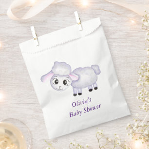 Little Lamb Sheep Baby Shower Birthday  Favour Bags