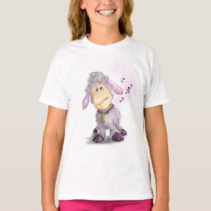 Little Lamb with Bell - Happy T-Shirt