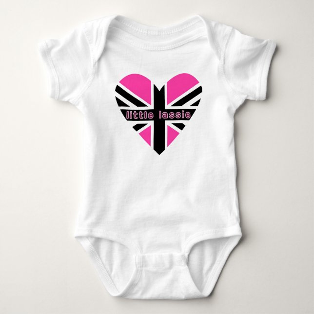 Little Lassie Baby Bodysuit (Front)
