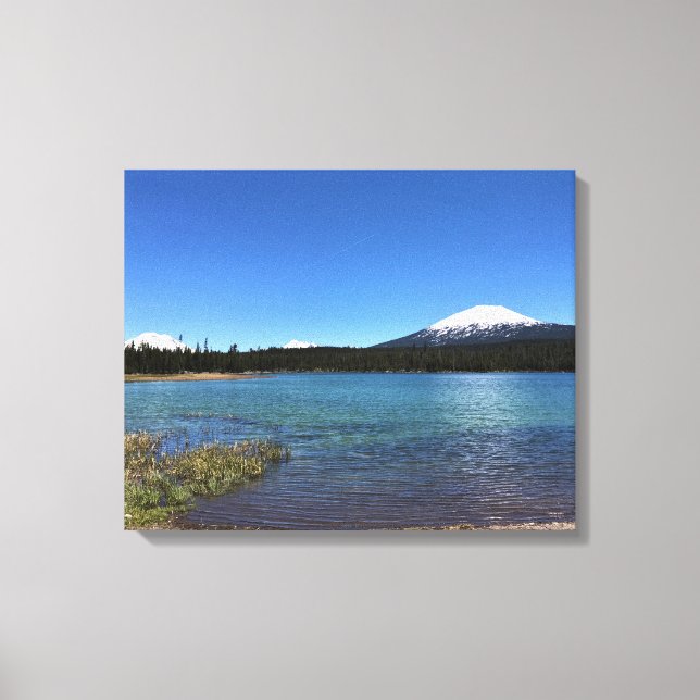 Little Lava Lake, Oregon Canvas Print (Front)