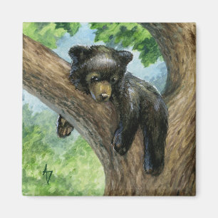 Little Lazy Bear Magnet