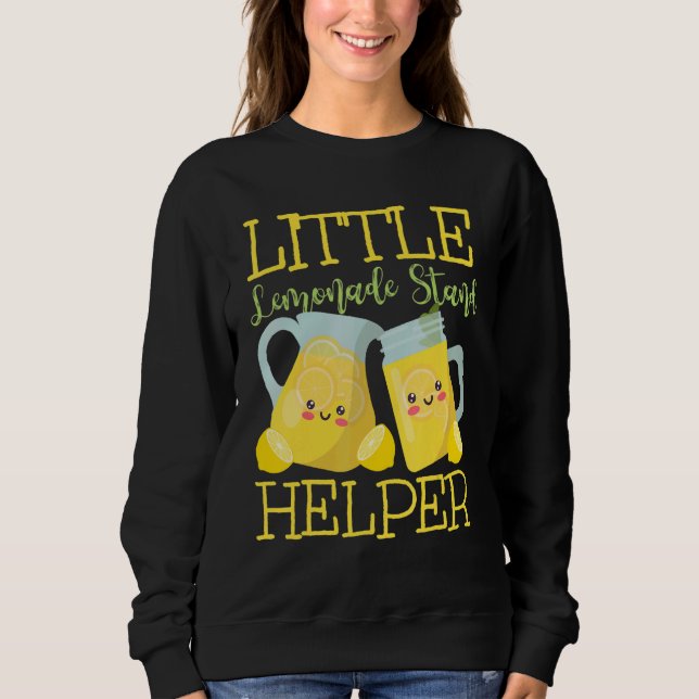 Little Lemonade Stand Helper Sweatshirt (Front)