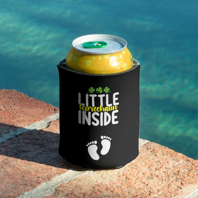 Little Leprechaun Inside Pregnancy Pregnant Mum Can Cooler (In Situ Pool)