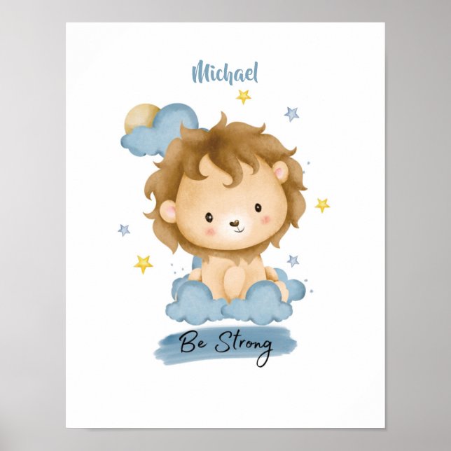 Little Lessons Lion from the Cloud Poster (Front)