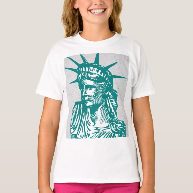 "Little Liberty Charm" T-Shirt (Front)