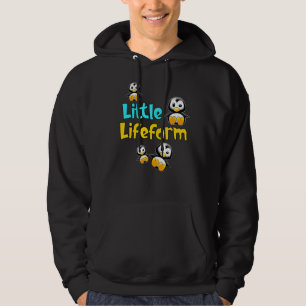 Little Lifeform Kids Penguins Arctic Bird Short Pe Hoodie
