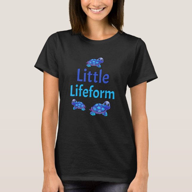 Little Lifeform Kids Turtles Tortioise Short Peopl T-Shirt (Front)