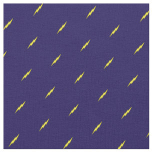 Little Lightning Bolts Cute Weather Fabric