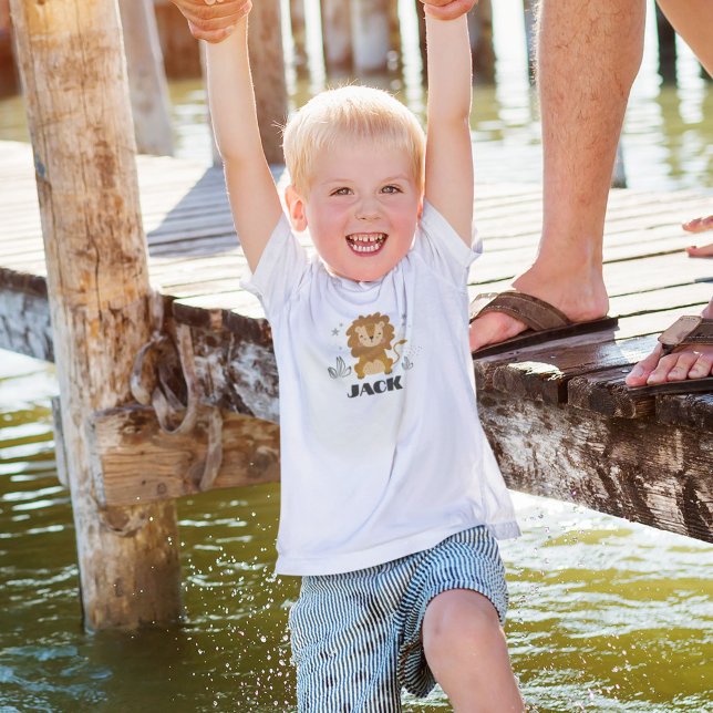 Little Lion Customised Toddler T-shirt 12M-5T (Creator Uploaded)