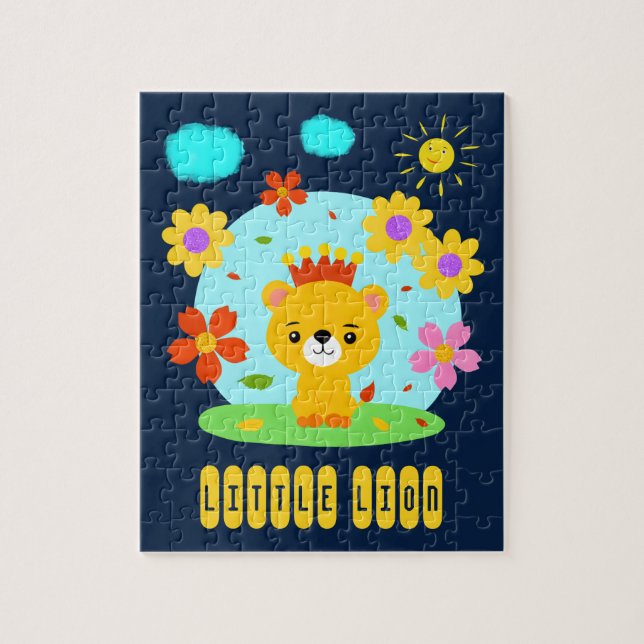 Little lion jigsaw puzzle (Vertical)