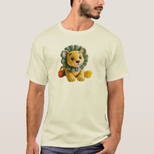 Little lion king of the jungle too cute. T-Shirt