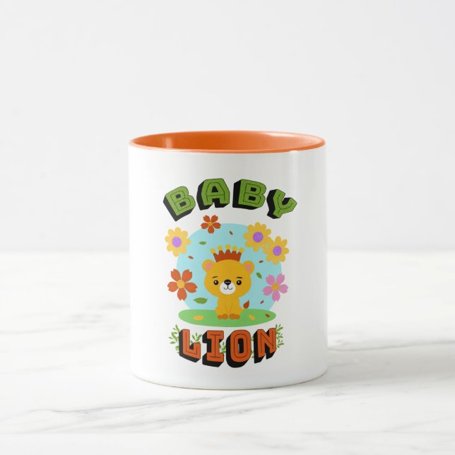 Little lion mug (Center)