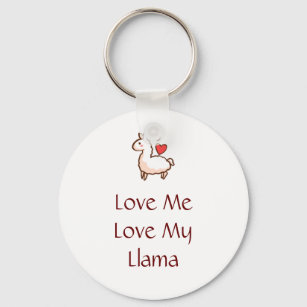Little Llama Key Ring