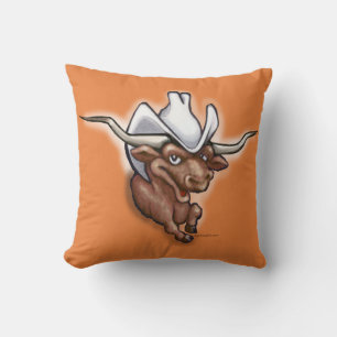 Little Longhorn Cushion