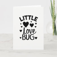 Little Love Bug Baby Card