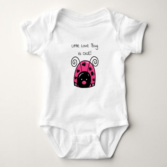 Little Love Bug baby shirt (Front)