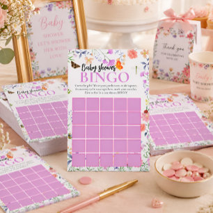 Little Love Bug Baby Shower Bingo Game
