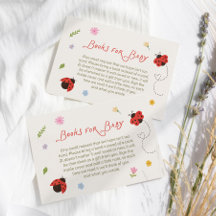 Little Love Bug Baby Shower Books for Baby