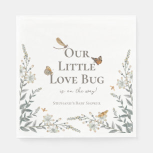 Little Love Bug Baby Shower Gender Neutral Napkins