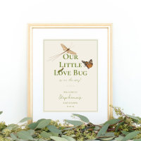 Little Love Bug Baby Shower Welcome