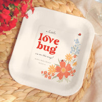 Little Love Bug Girl Retro Baby Shower