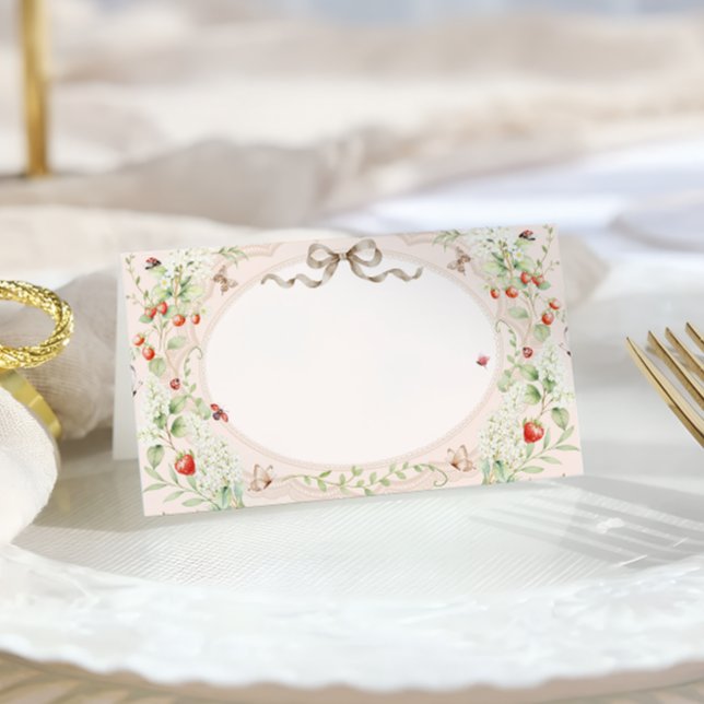 Little Love Bug Nature Place Card (Creator Uploaded)