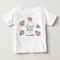 Little Love Bug Pink Ladybug Birthday