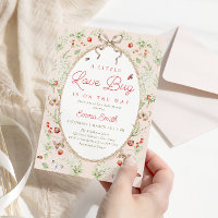 Little Love Bug Wildflower Rustic Baby Shower