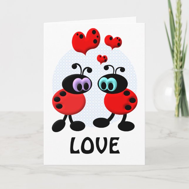 Little Love Bugs Holiday Card (Front)