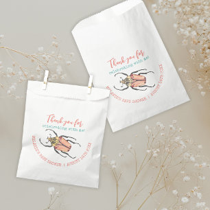 Little Lovebug Baby Shower Thank You Favour Bags