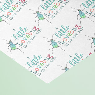 Little Lovebug Baby Shower Tissue Paper