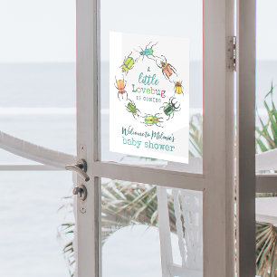 Little Lovebug Baby Shower Welcome