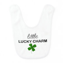 Little Lucky Charm Baby Bib