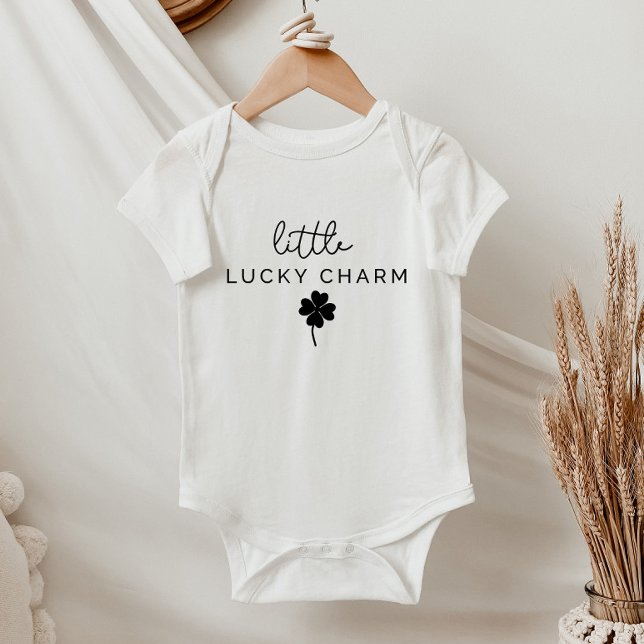 Little Lucky Charm Clover Baby Baby Bodysuit (Creator Uploaded)