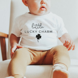 Little Lucky Charm Clover Baby T-Shirt