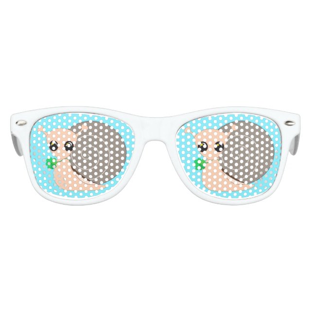 Little Lucky Snail Kids Sunglasses (Front)