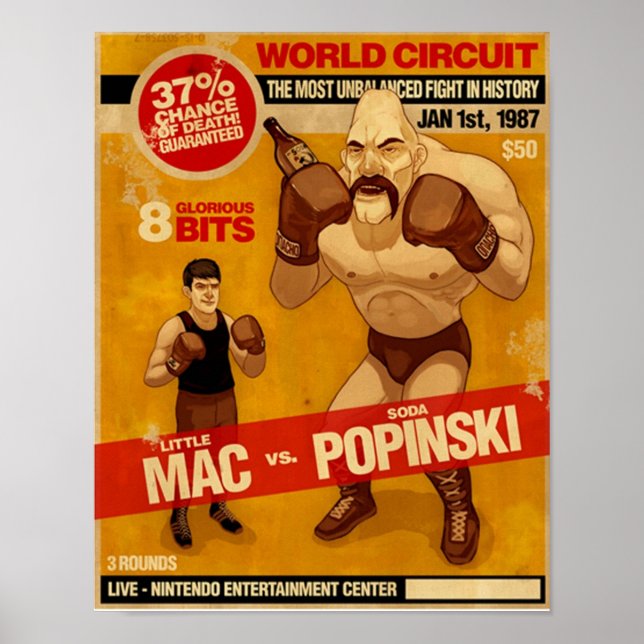 Little Mac Fight Poster (Front)